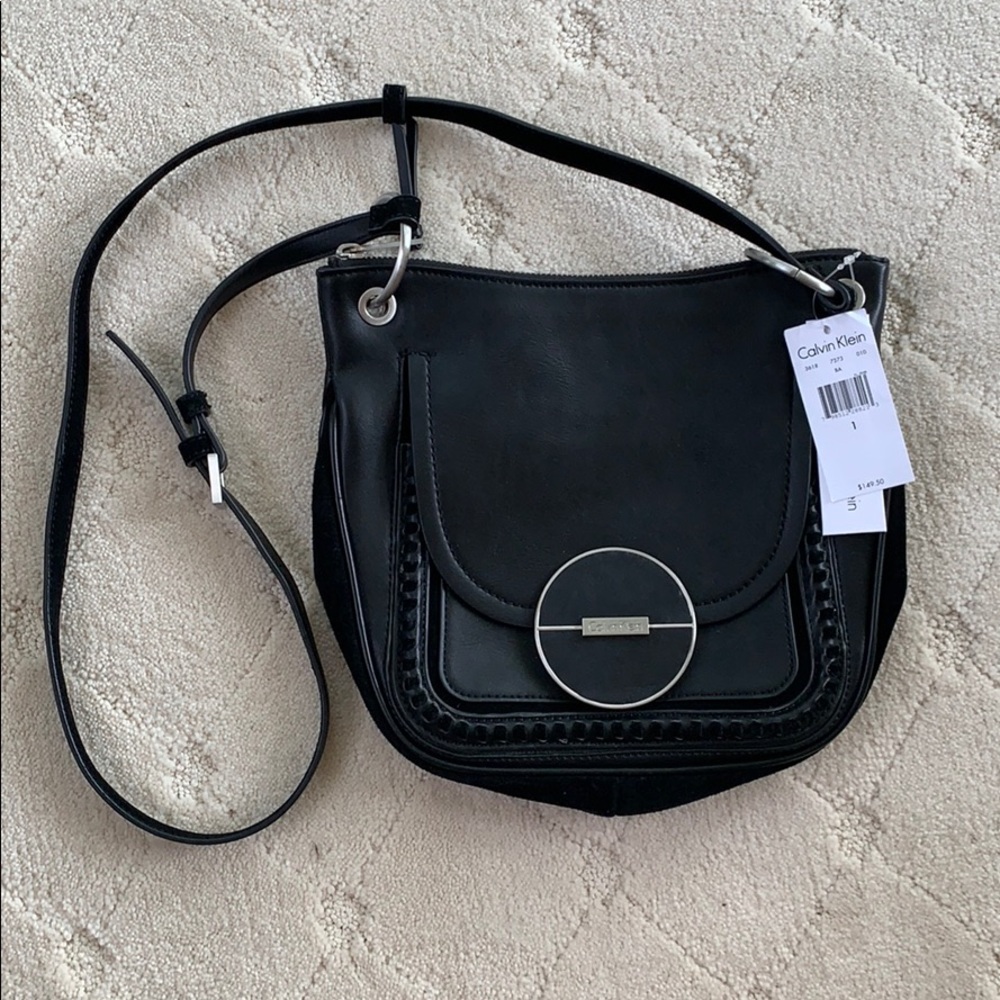 Calvin Klein Leather Crossbody